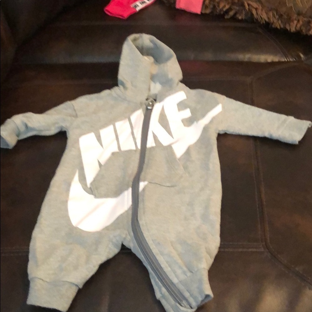 Nike sweater onsie
